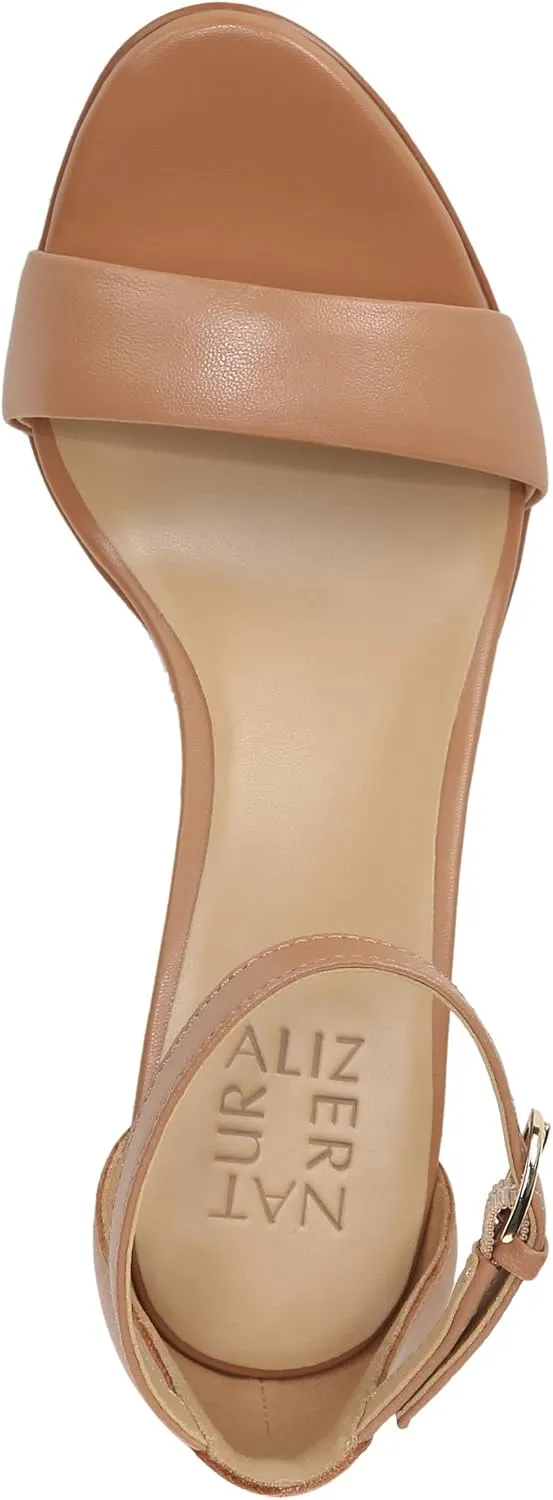 Naturalizer Womens Vera Ankle Strap Block Heel Dress Sandal