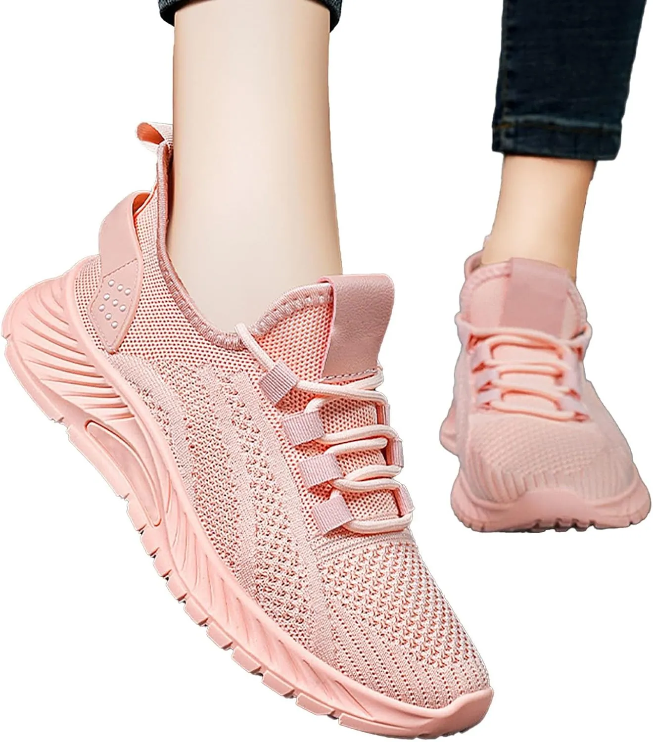 Non Slip Work Shoes Women Walking Sneakers for Women Loafers for Women Casual Round Head Christmas Tennis Shoes for Men Wide Toe Box Trendy Casual