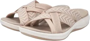 Orthopedic Sandals for Women Comfortable Arch Support Slide Slippers Wide Width Walking Shoes Beach Outdoor Sandalias