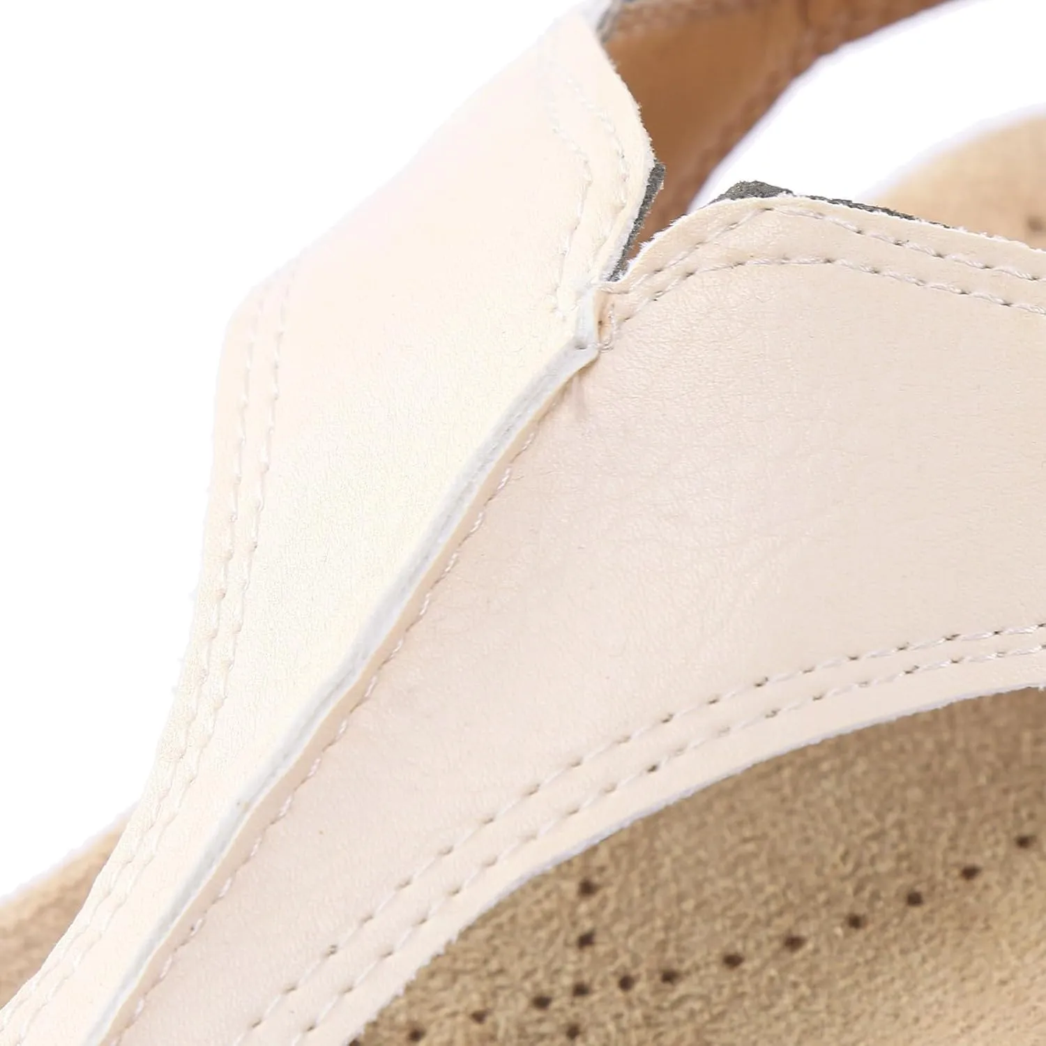 Orthotic Sandals for Women Wedge Sandals Leather Women's Sandal Comfort, Arch Support, Adjustable Strap Fit Walking Comfort