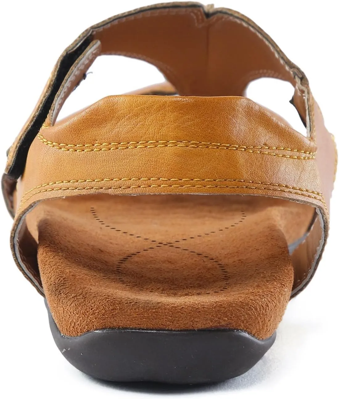 Orthotic Sandals for Women Wedge Sandals Leather Women's Sandal Comfort, Arch Support, Adjustable Strap Fit Walking Comfort