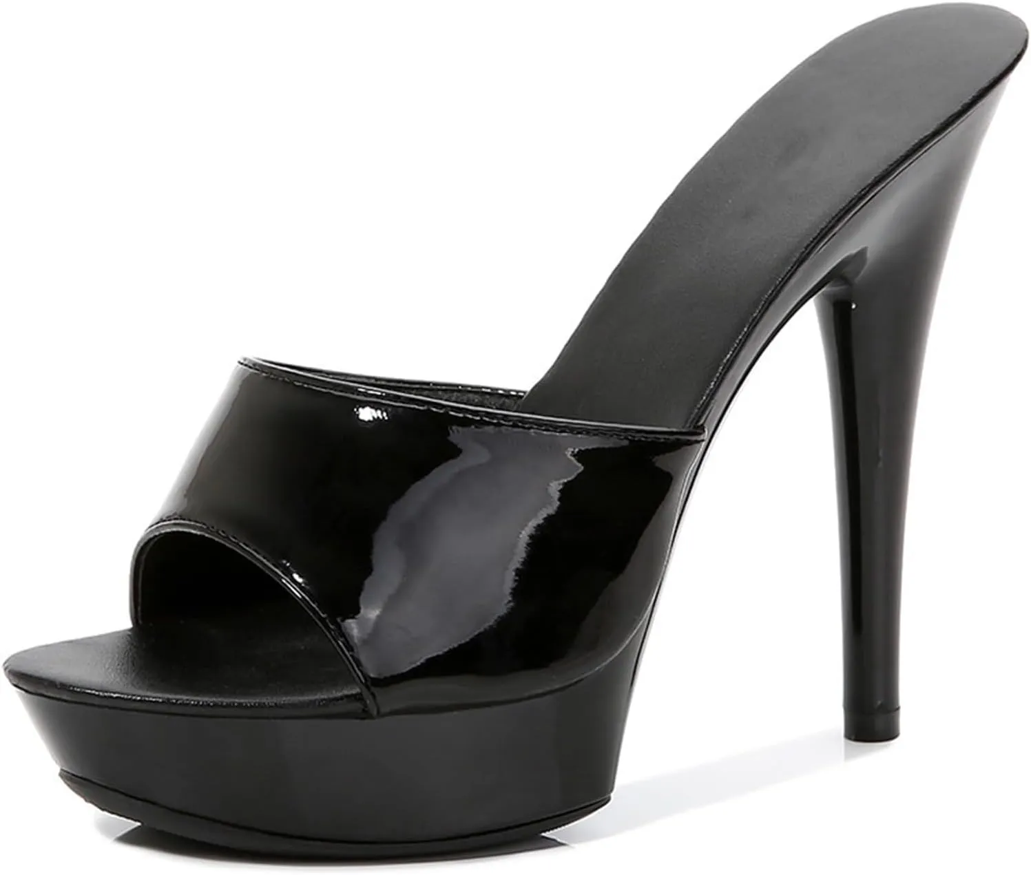 Platform Stilettos Sandals Sexy High Heels for Women Open Toe Shoes Heels