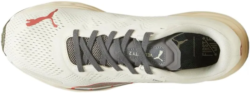 Puma Mens First Mile X Velocity Nitro 2 Running Sneakers Shoes - White