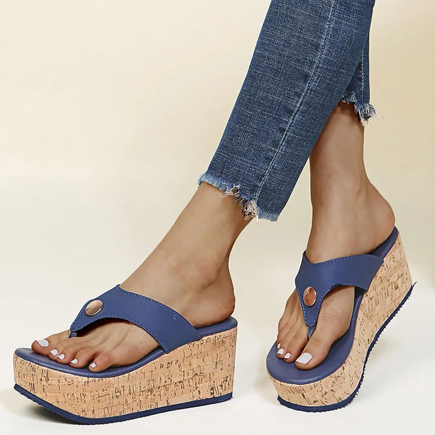 Sandals for Women Comfort Walking Summer Beach Thong Sandals Womens Flip Flops Sandal Women
