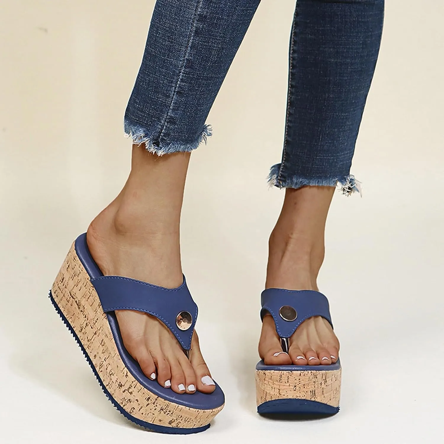 Sandals for Women Comfort Walking Summer Beach Thong Sandals Womens Flip Flops Sandal Women