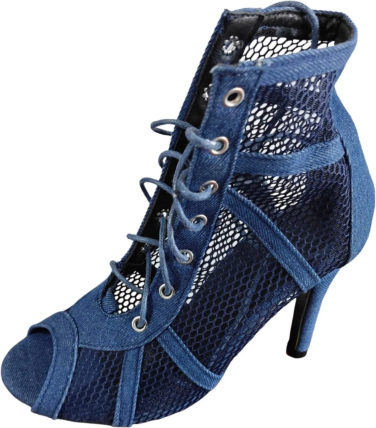 Sandals Strappy Heels Ankle Strap Lace Up Heels Up Thin High Heel Sandals