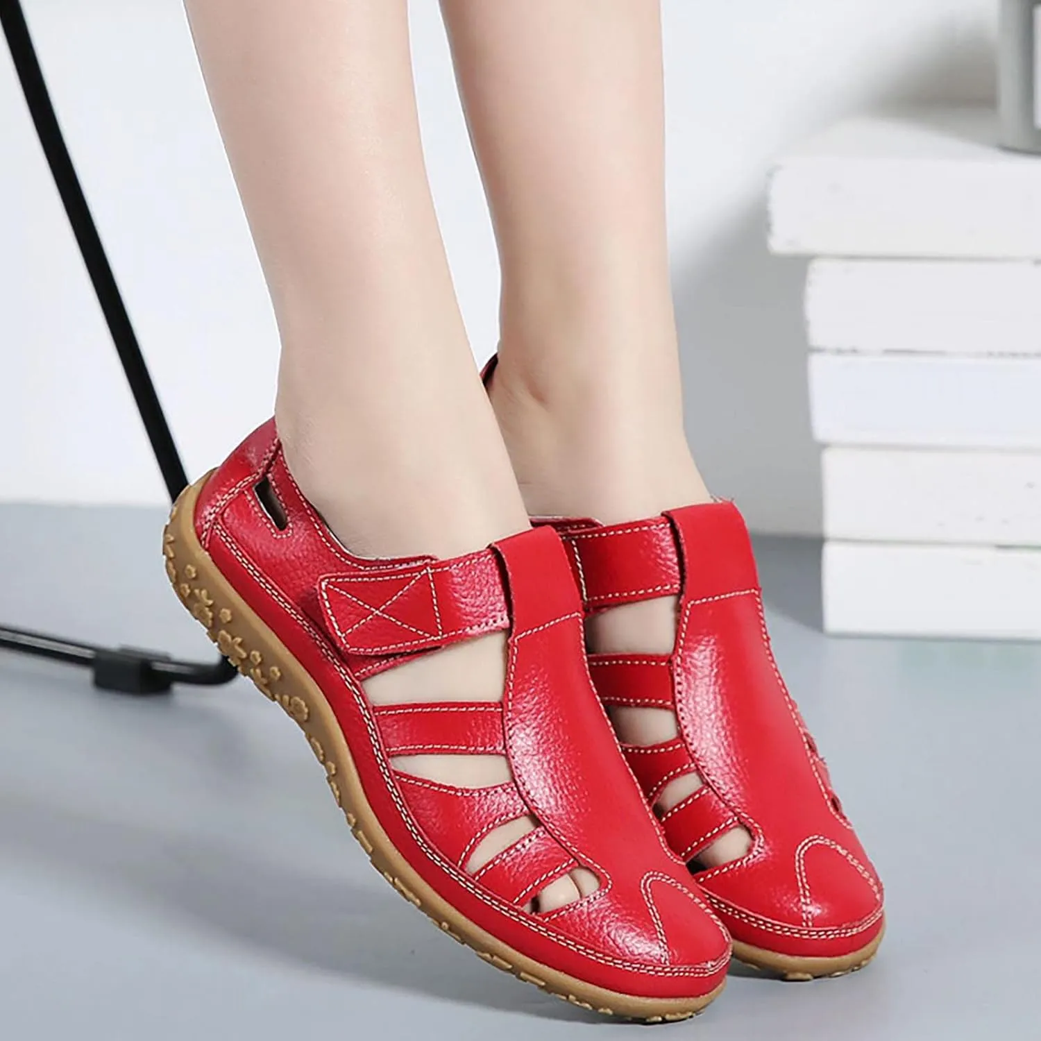 Shoes for Women Dressy Casual Hollow Out Casual Comfort Sandal Comfort Breathable Soft Shoes for Summer