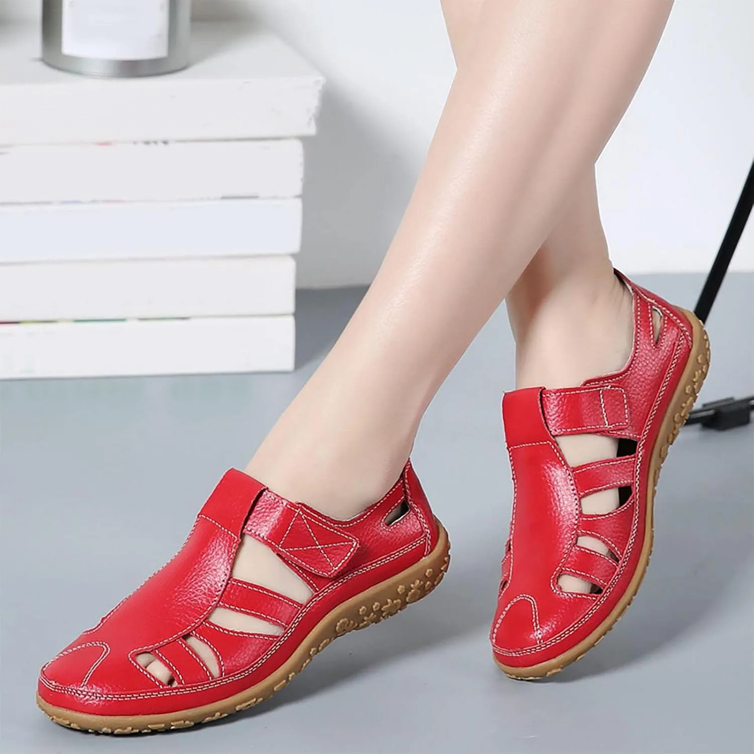 Shoes for Women Dressy Casual Hollow Out Casual Comfort Sandal Comfort Breathable Soft Shoes for Summer