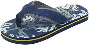 Sunville Kid's Flip Flops with Denim Strap Detail