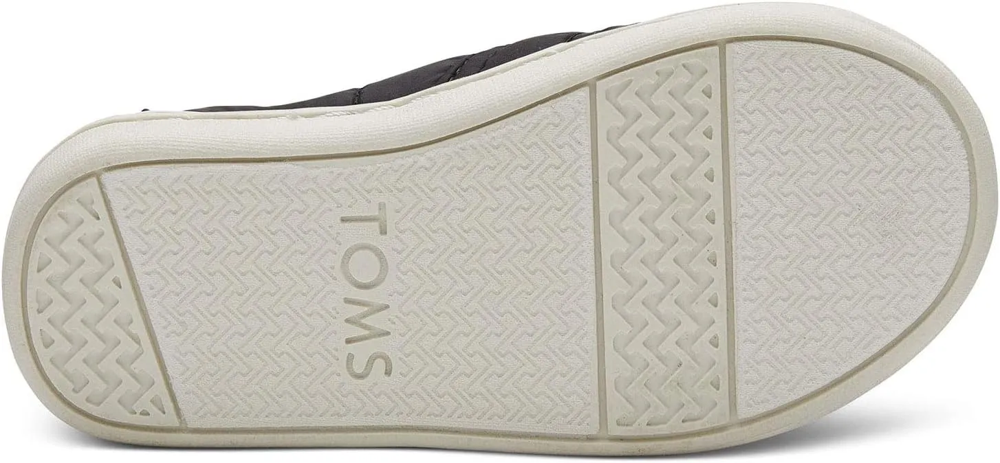 TOMS Toddler Boys Alpargata Slip On Casual Shoes - Black