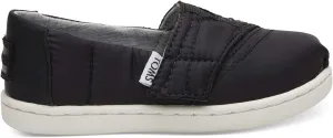 TOMS Toddler Boys Alpargata Slip On Casual Shoes - Black