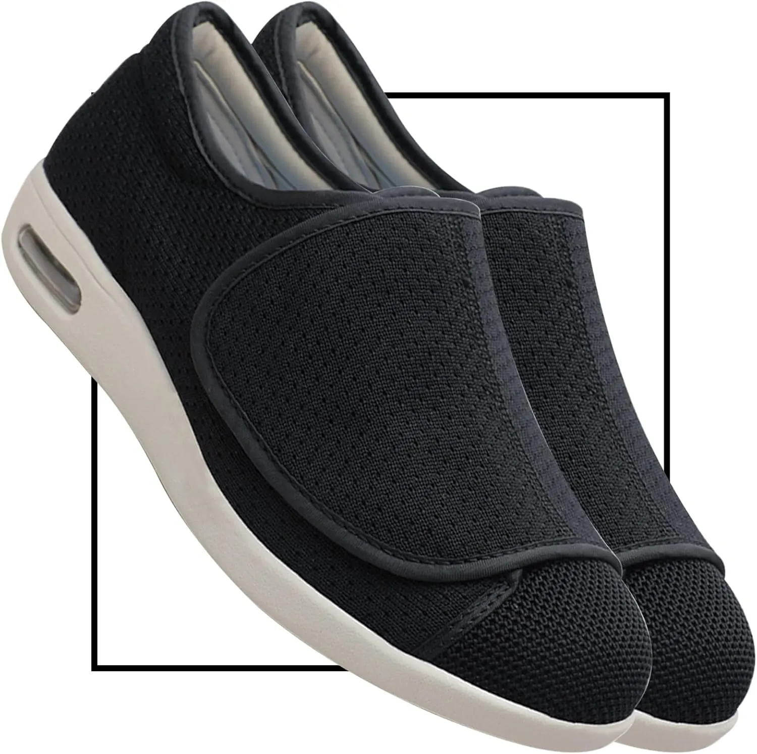 Women Slip-On Memory Foam Sports Outdoor Trainers Comfortable Loafers Mesh Breathable Knit Walking Shoes Slip-on Trainers Joggers Sport Casual Outdoor Fashion