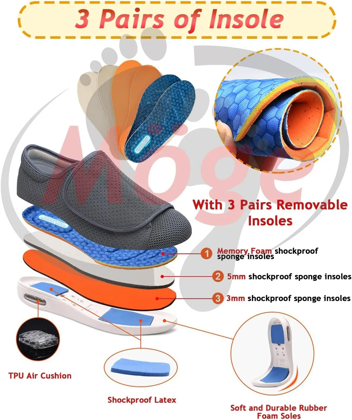 Women Slip-On Memory Foam Sports Outdoor Trainers Comfortable Loafers Mesh Breathable Knit Walking Shoes Slip-on Trainers Joggers Sport Casual Outdoor Fashion