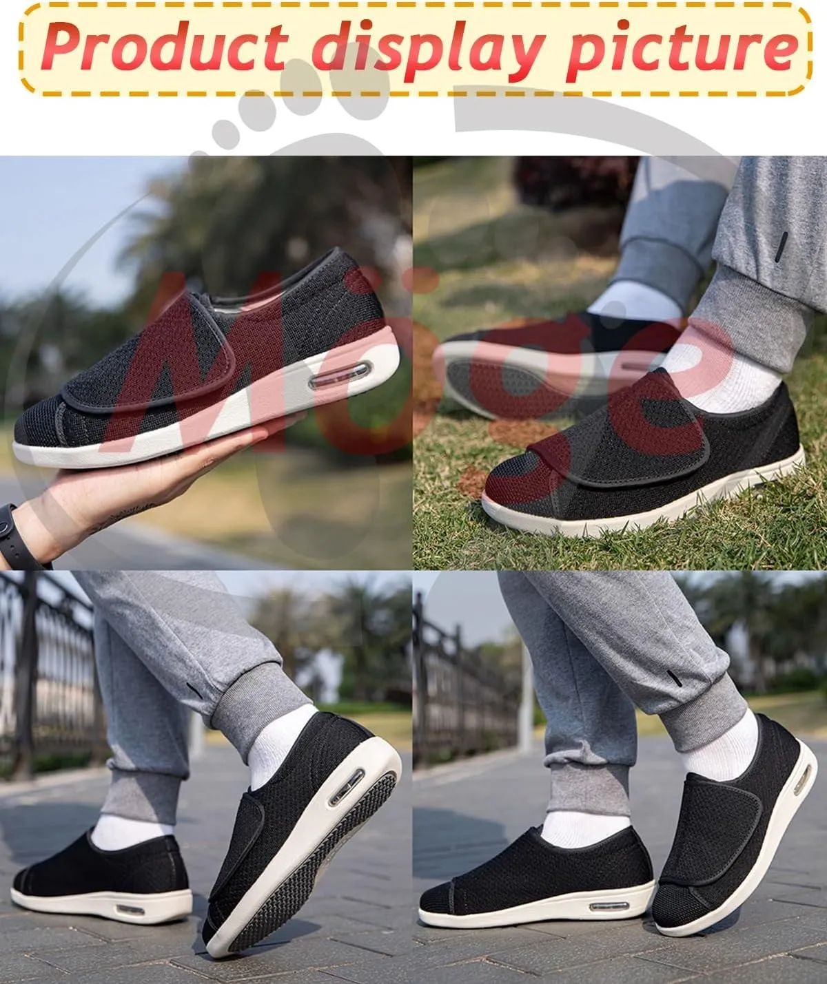 Women Slip-On Memory Foam Sports Outdoor Trainers Comfortable Loafers Mesh Breathable Knit Walking Shoes Slip-on Trainers Joggers Sport Casual Outdoor Fashion