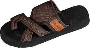Women's Breathable Orthopedic Sandals Comfort Walking Non-Slip Flip Flops Ergonomic Hollow Mesh Slides Sandals for Women 2025 Indoor And Outdoor
