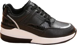Womens Comfortable Slip On Sneakers Casual Walking Shoes Lightweight Canvas Flats Elastic Non Slip Loafers